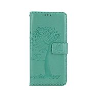 TopQ Case Samsung A53 5G booklet Green tree owls 73831 - Phone Case