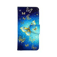 TopQ Case Samsung A53 5G booklet Sky with butterflies 73822 - Phone Case