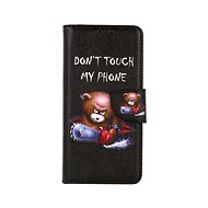 TopQ Case Realme C25Y book Don´t Touch Bear 70300 - Phone Case