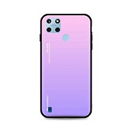 TopQ Cover LUXURY Realme C25Y solid rainbow pink 70227 - Phone Cover