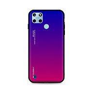 TopQ Cover LUXURY Realme C25Y solid rainbow purple 70226 - Phone Cover