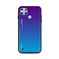TopQ Cover LUXURY Realme C25Y solid rainbow purple 70225 - Phone Cover