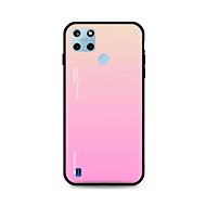 TopQ Cover LUXURY Realme C25Y solid rainbow apricot 70223 - Phone Cover