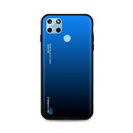 TopQ Cover LUXURY Realme C25Y solid rainbow blue 70222 - Phone Cover