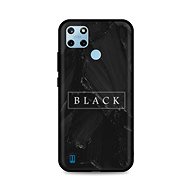 TopQ Cover LUXURY Realme C25Y solid Black 70219 - Phone Cover