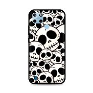 TopQ Cover LUXURY Realme C25Y solid Skulls 69971 - Phone Cover
