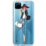 TopQ Cover Realme C21Y silicone Lady 2 69969 - Phone Cover