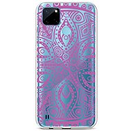 TopQ Cover Realme C21Y silicone Violet Mandala 69932 - Phone Cover