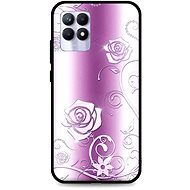 TopQ Cover Realme 8i silicone Abstract Roses 70019 - Phone Cover