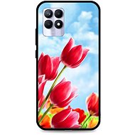 TopQ Cover Realme 8i silicone Tulips 70018 - Phone Cover