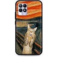 TopQ Cover Realme 8i silicone Scared Cat 70012 - Phone Cover