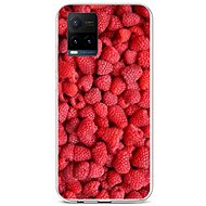 TopQ Cover Vivo Y21s silicone Raspberry 69132 - Phone Cover