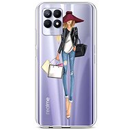 TopQ Cover Realme 8i silicone Lady 2 69884 - Phone Cover