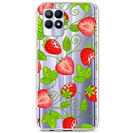 TopQ Cover Realme 8i silicone Strawberries 69877 - Phone Cover