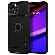 Spigen Cover Rugged Armor iPhone 13 Pro silicone black 70741 - Phone Cover