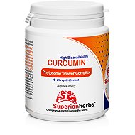 Superionherbs Curcumin Phytosome® - Curcumin with high absorption, 90 capsules - Curcumin