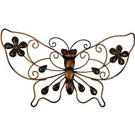 Prodex Butterfly metal with rhinestones medium 43 × 26 cm - Decoration