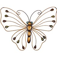 Prodex Butterfly metal with rhinestones large 52 × 35 cm - Decoration