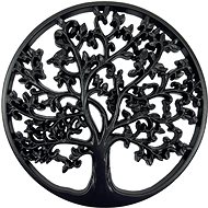 Prodex Tree in a circle wooden black 30 cm - Decoration