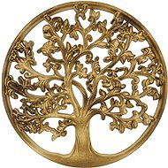 Prodex Tree in a circle wooden brown 30 cm - Decoration