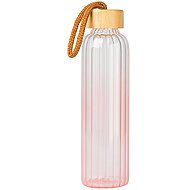 DuraHome Láhev skleněná, HydroLine, 550 ml, růžová_4100 - Drinking Bottle