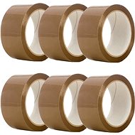 Surtep Packing tape Bull 48 mm × 66 m, acrylic, brown, (38 my), 6 pcs - Duct Tape