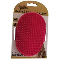 Surtep Brushing massage brush for cats 13 cm red - Cat Brush