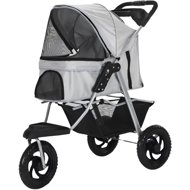 Surtep Buggy Cross 50 × 107 × 100 cm, light grey - Pet Stroller