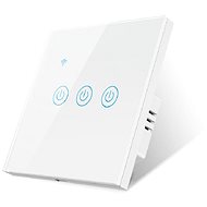 Surtep Tuya Smart light switch DS-101BW-3-button, white - Light Switch