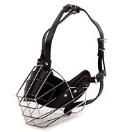 Surtep Náhubek kovový pro psa SA - černá/kov Vel. XL - Dog Muzzle