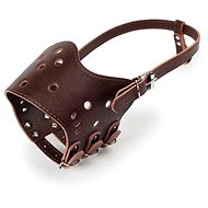 Surtep Leather muzzle for dog - Brown Vel. XL - Dog Muzzle