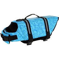 Surtep Floating reflective vest for dog Bone blue S - Swimming Vest for Dogs