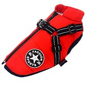 Winter Jumpsuit Fashion Sports Red - Dog Clothes