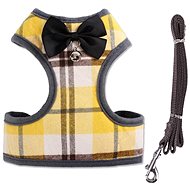 Surtep Harness for dog with leash - yellow size. S - Leash