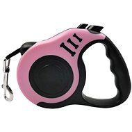 Surtep Self-retracting leash Bone for dog 3m colour Pink - Leash