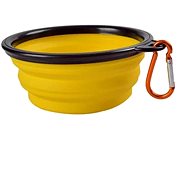 Surtep Foldable gel bowl 350 ml Yellow - Dog Bowl
