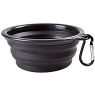 Surtep Large foldable bowl 1000 ml colour Black - Dog Bowl