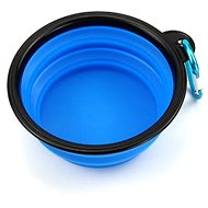 Surtep Large foldable bowl 1000 ml colour Blue - Dog Bowl