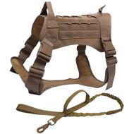 Surtep Premium Tactical Harness with Leash Savana, L - Harness