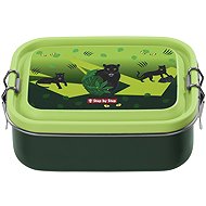 Step by Step Stainless Steel Lunch Box, Black Cat - Lunch Box