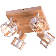 Ceiling luminaire Talos, max 4 × 25 W/E14/230 V/IP20, light wood - Ceiling Light