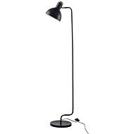 Retro stojací lampa Blase, max 60 W/E27/230 V/IP20, matná černá - Floor Lamp