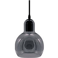 Suspension ceiling luminaire Bloom, max 40 W/E27/230 V/IP20, black - Chandelier