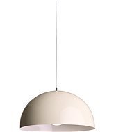 Závesné stropné svietidlo Melina, max. 60 W/E27/230 V/IP20, krémové biele - Luster
