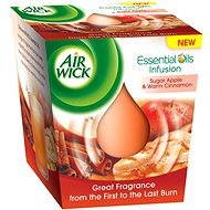 AIRWICK Essential Oil Infusion DECO Red Apple and Wine Candle 105g - Candle
