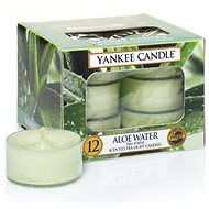 YANKEE CANDLE Tea Candles 12 x 9.8g Aloe Water - Candle