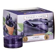YANKEE CANDLE Tea Candles 12 x 9.8g Cassis - Candle
