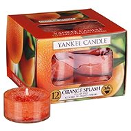 YANKEE CANDLE Tea Candles 12 x 9.8 g Oran ge Splash - Candle