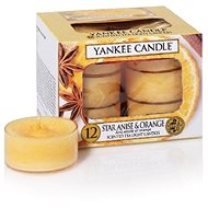 YANKEE CANDLE Tea Lights 12x 9.8g Star Anise & Orange - Candle