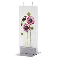 FLATYZ Bird On Poppies 80g - Candle